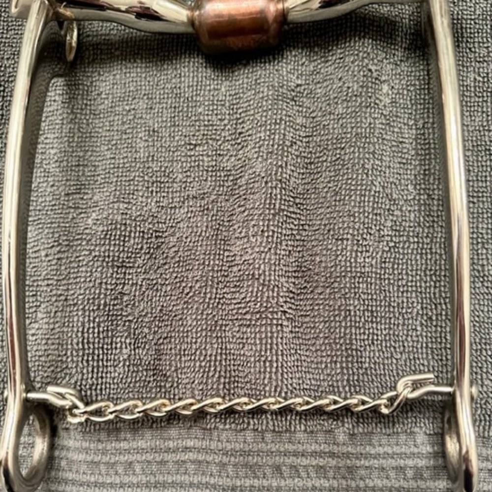 Metalab Partrade Training Bit Port with Copper Roller and Chain **NEW & UNUSED** - Picture 5 of 9